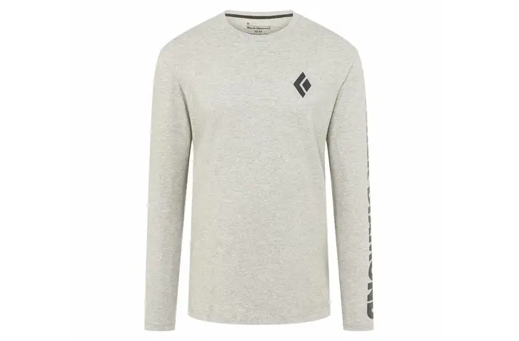 Black Diamond LS Logo Sleeve Tee - Men's